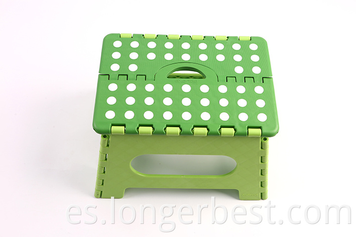 Plastic folding stool